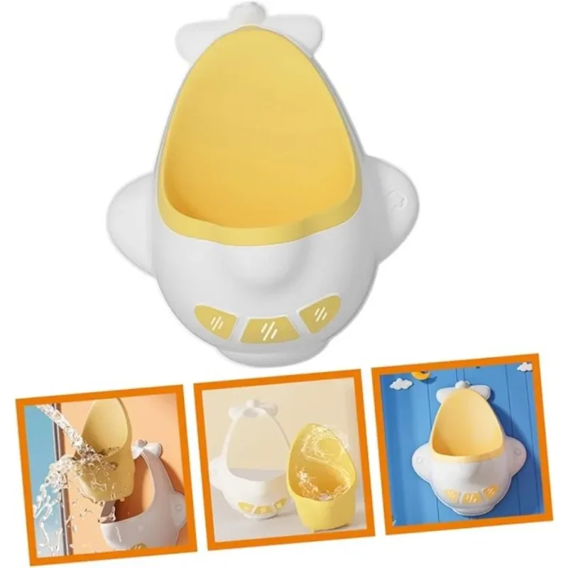 Airplane Pee Training Potty Training Urinal Funny Windmill Aiming Design Detachable Kids Standing Wall-Mounted Toilet for Boys 2