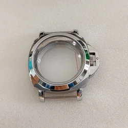 40mm Stainless Steel Watch Case with Handle - Silver (Polished Case)