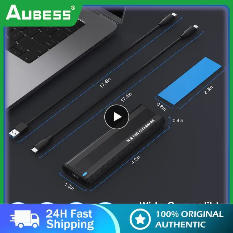 Custodia Ssd M2 Da 10Gbps Nvme Sata Dual Protocol M.2 A Usb Type C 3.1 Adattatore Ssd Per Nvme Pcie Ngff Sata Ssd Disk Box M.2 Ssd Case