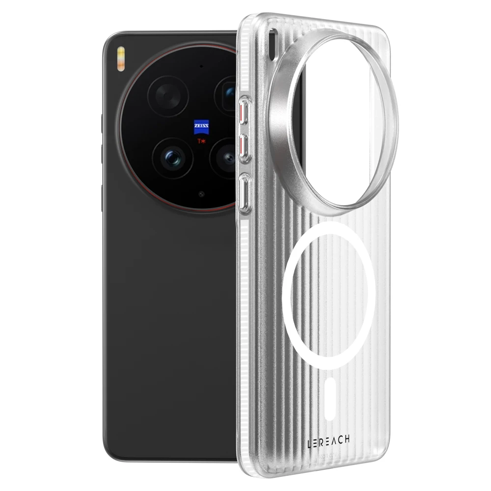 Lereach Magnetic Frosted Matte Phone Case with Anti-Slip Multi-Scene Protection