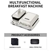 MR9086 Light Food Machine Multi-function Small Home Breakfast Toaster Net Red Waffle Toaster 2022 1100W 2