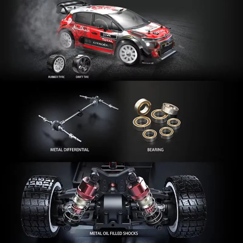 14 Rc Car Drift Model Modification Wireless Remote Control Car 42km/H High Speed Professional Car Model Gift 4
