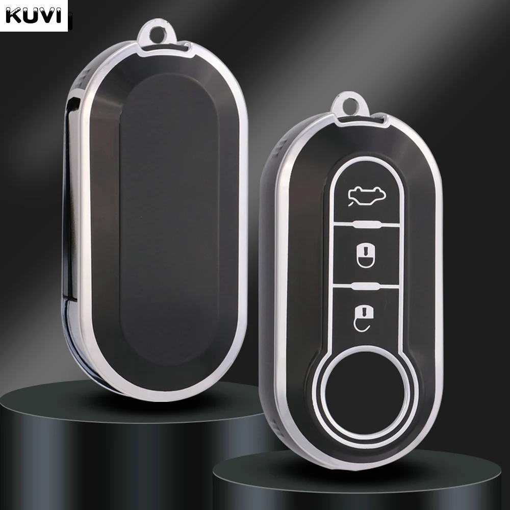 Premium TPU Flip Key Case Cover