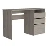 Computer Desk San Diego, One Shelf, Light Gray Finish 6