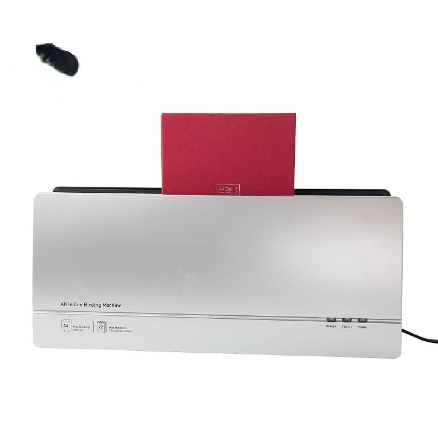 desktop thermal automatic glue photo book binding machine