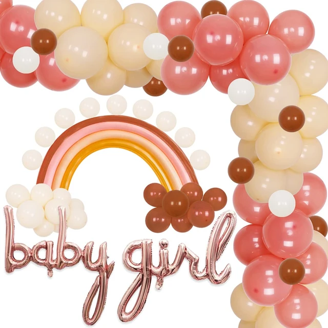 Rainbow Balloons Garland Birthday Party Decorations Baby Shower