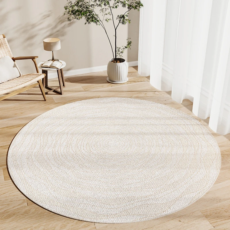 Round Large Area Carpet Living Room Sofa Coffee Table Highend Light Luxury Carpets Room Bedroom Bedside Nonslip Anti Fouling Rug