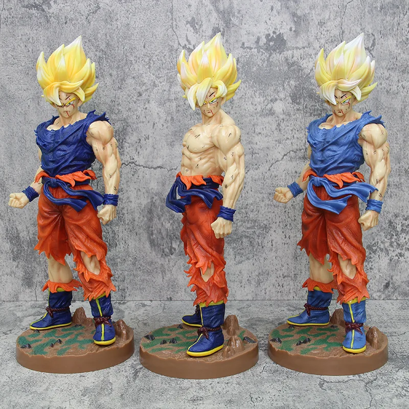 FIGURINE DRAGON BALL Anime 30cm Modèle Statue Jouet SanGoku avec SanGohan EUR 55,99 - FR