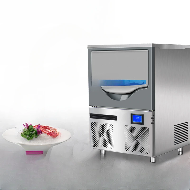 

Snowflake ice machine 20-150 kg laboratory crushed ice pellet ice machine sashimi plating commercial