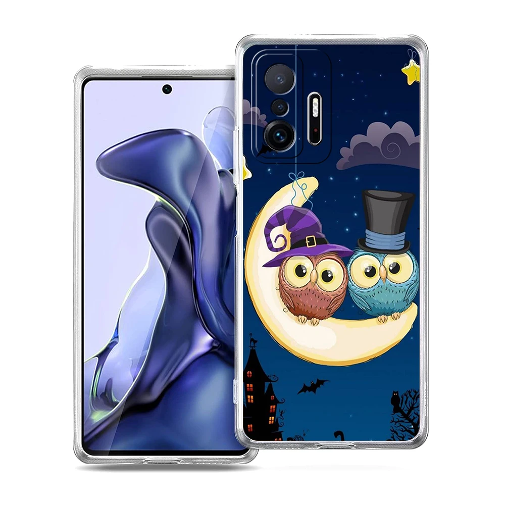 Adorable Owl Soft Transparent Phone Case