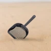 2Pcs Cat Litter Scooper Heavy Duty Plastic Handle Comfort Grip Shovel for Cats Sand Separation Washable Pet Litter Cleaning Tool