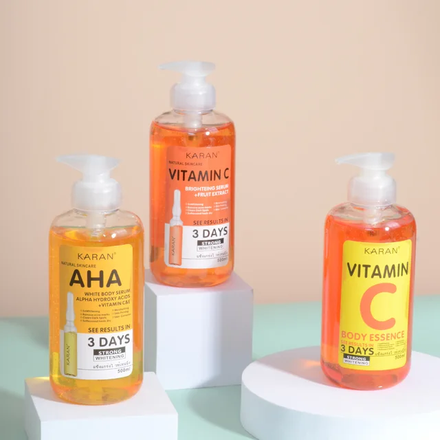 500 Ml-Es Vitamin C & Ve Arc Szérum Vc Gyümölcssav-Ragyogó Javítás Öregedésgátló Test Esszencia Alfa-Hidroxisavak (Aha) Essence - Image 2