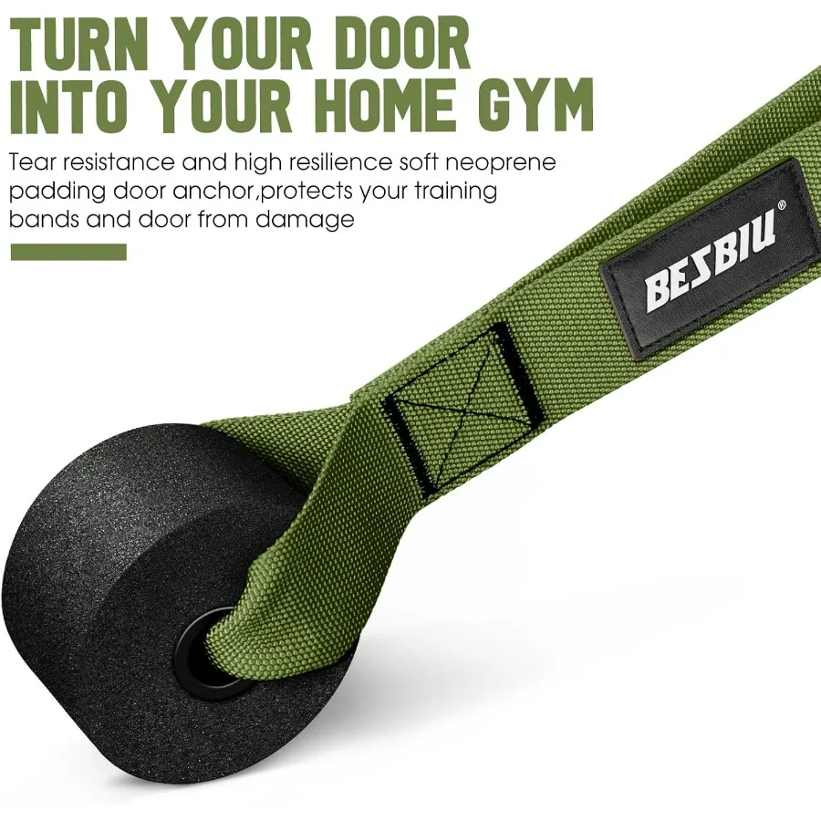 Heavy Resistance Bands for Working Out with 300lbs 360lb 420lb Resistance Levels Includes Handles Door Anchor Ankle Straps Idea