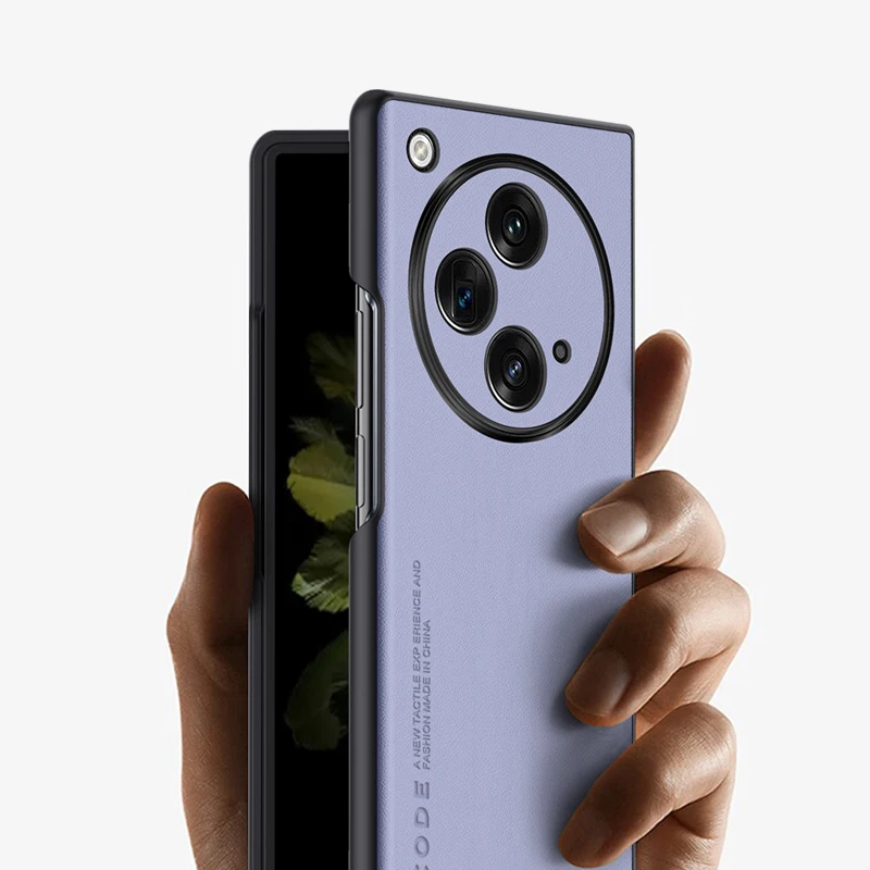 For Oppo Find N3 Case Luxury Premium Leather Magnetic For Magsafe Wireless Charge Phone Case For Find N3 N3 Armor Cover Funda