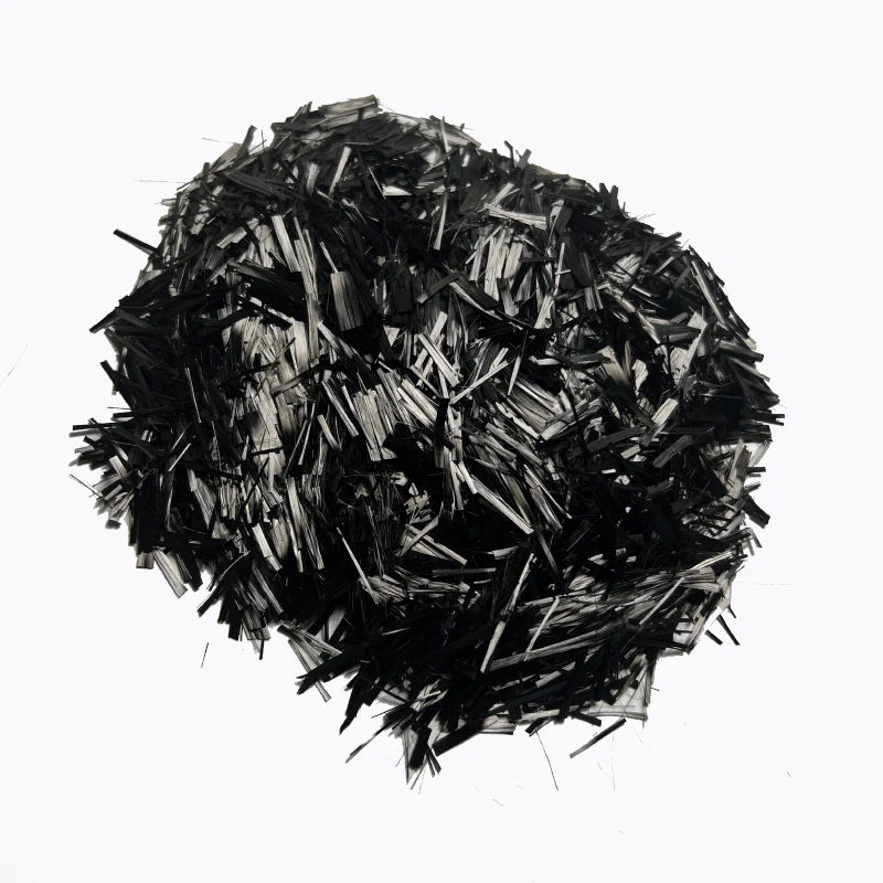 15mm 16mm 17mm Short Cut Carbon Fiber Material Without Adhesive Enhanced Conductivity High Temperature Resistance