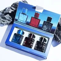 90ml Men Perfume Gift Box 3pcs Set Charming Man Colognes Lasting Fragrance Attracting Women Perfumes Hombres Originales