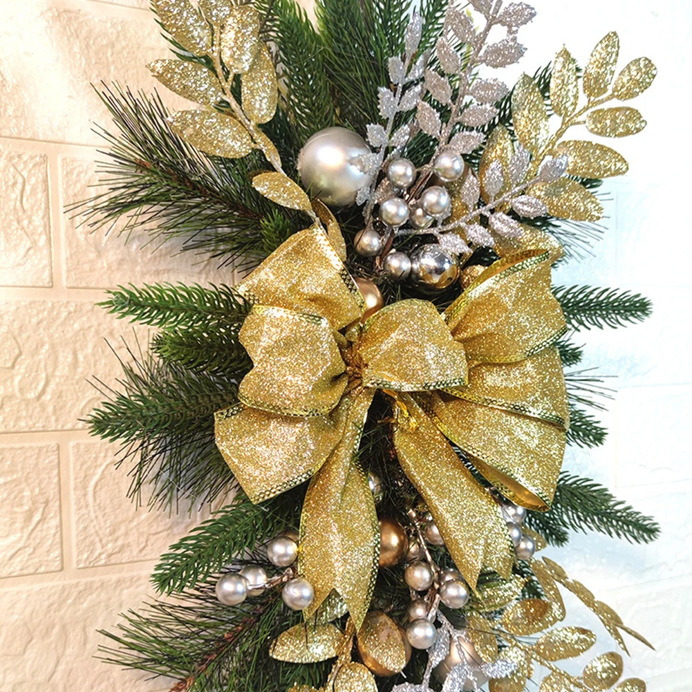 Christmas swag door decor