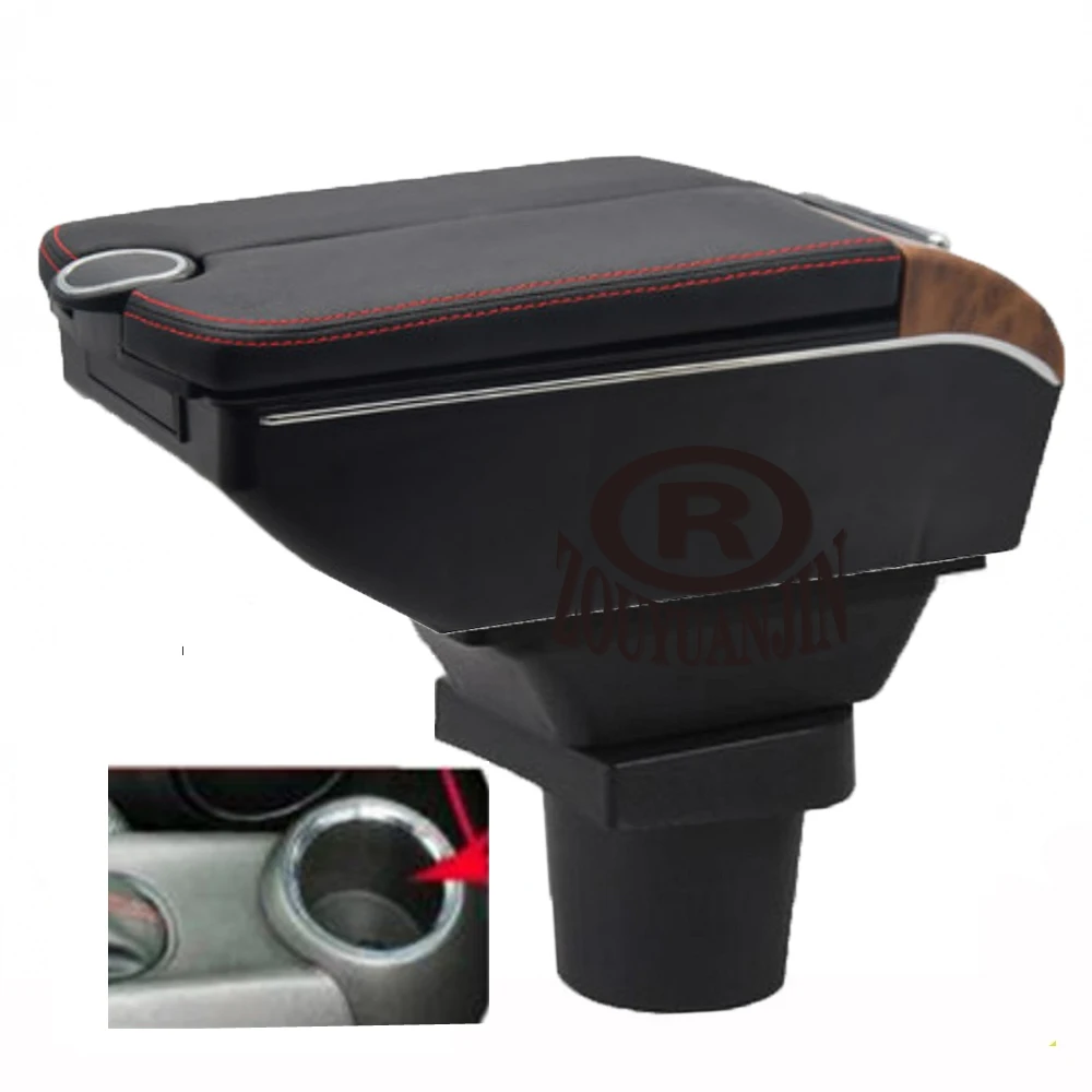 For Mini Cooper R52 R53 R56 R57 R58 Armrest Box Arm Elbow Rest  Centre Console Storage With Cup Holder USB Interface