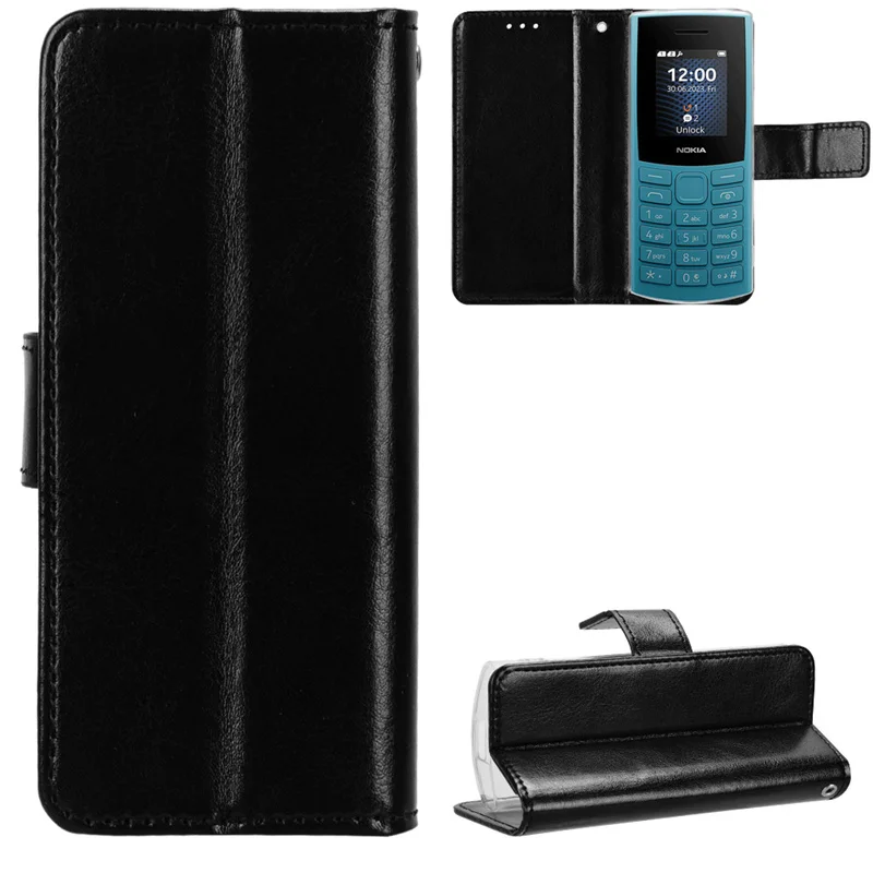 Per Nokia 105 2G 2023 Custodia Flip Luxury Pu Borse Per Telefono In Pelle Per Nokia 105 2G 2023 Custodia Nokia105