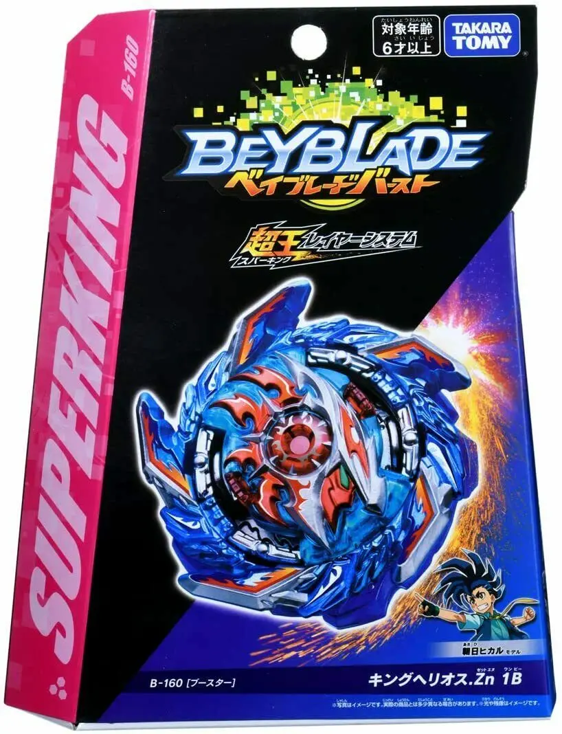 

Takara Tomy Beyblade Burst B-160 Booster King Helios. Акция Zn 1B
