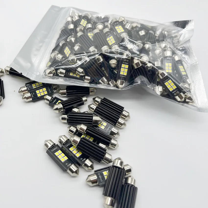 Festoon LED  Canbus ׸  LED Ʈ ȣ  4014 SMD, 31mm, 36mm, 39mm, 41mm, C5W, C10W, 