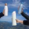 18oz/24oz Portable Thermos Cup Vacuum Cup Stainless Steel Vacuum Flask Cold&Hot Sport Pot Car Cup Travel Mug Insulated Cup 2