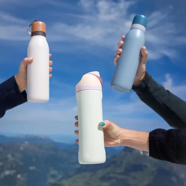 18oz/24oz Portable Thermos Cup Vacuum Cup Stainless Steel Vacuum Flask Cold&Hot Sport Pot Car Cup Travel Mug Insulated Cup 2