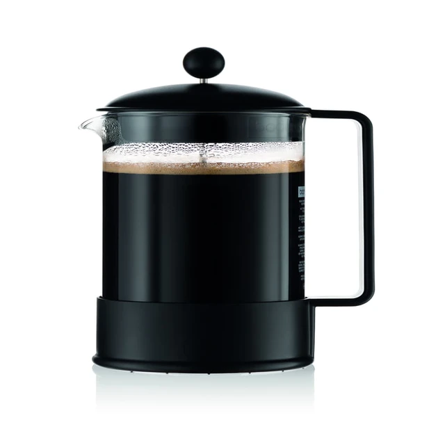 Bodum Brazil 8-Cup French Press Coffee Maker, 34-Ounce, Black - The Luxury  Home Store