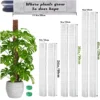 24/36/48 Inch Plastic Moss Pole for Monstera, Large D Shaped Poles Pot Climbing Plants Work Sphagnum Moss, Garden Growth Stake 3