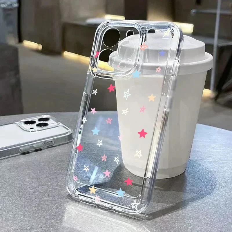 Vibrant Love Heart Star Design Phone Case