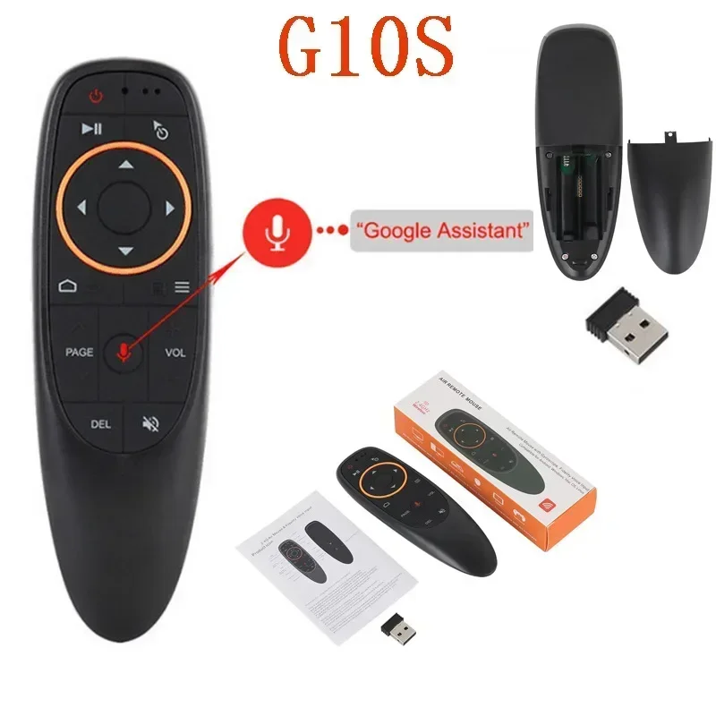 G10S PRO BT Voice Remote Control G10BTS 2.4G Wireless Air Mouse Gyroscope Smart TV Remote Controller For Android TV Box A95X F3 X96 H96 Max Mini From 2,88 €