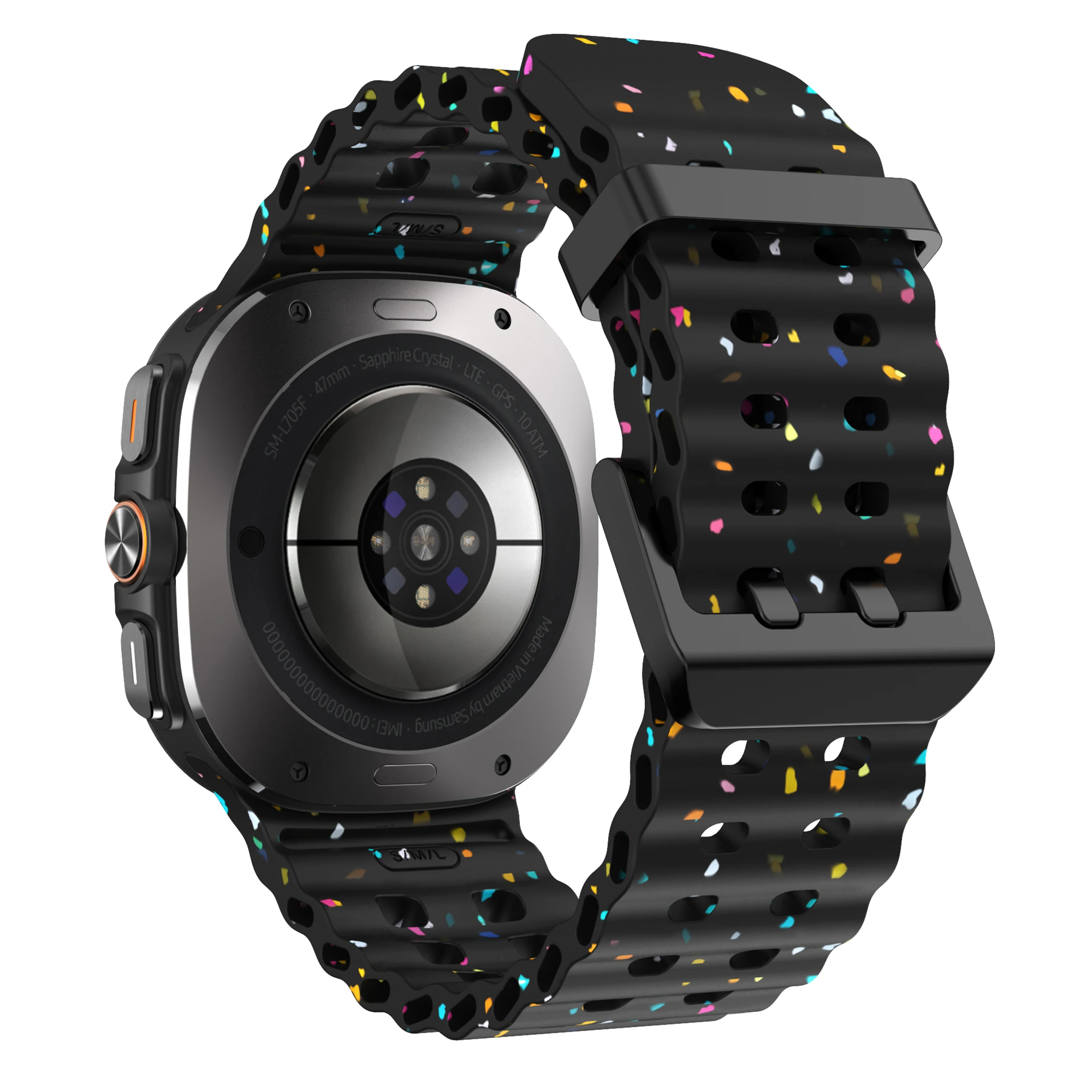 Silicone Sport Strap for Smartwatch - Durable and Comfortable Bracelet Accessory
