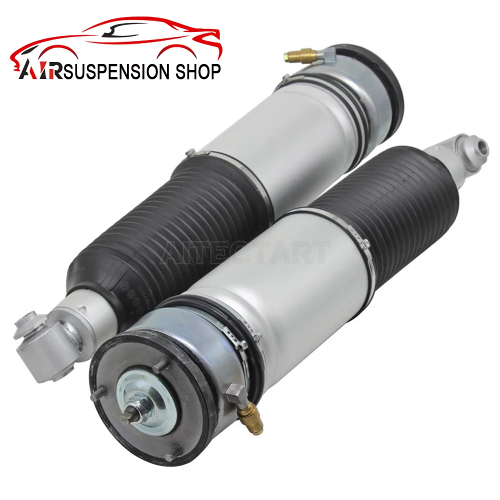 Per Bmw Serie 7 E65 E66 2Pc Posteriore Sinistro + Ammortizzatore A Sospensione Pneumatica Righ W/O Edc 37126785537 37126785538 37126758574 37106767863