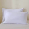 2 pieces set 50*65 50*70 50*75 50*90cm White 100% polyester Bed USA Standard Queen King Size PillowCases Covers 3