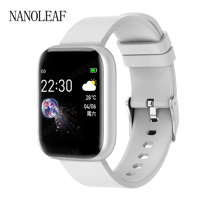 Smart Watch for Android with Full Touch Screen Heart Rate Monitor Pedometer Waterproof Fitness Tracker Health Digital Wristwatch 