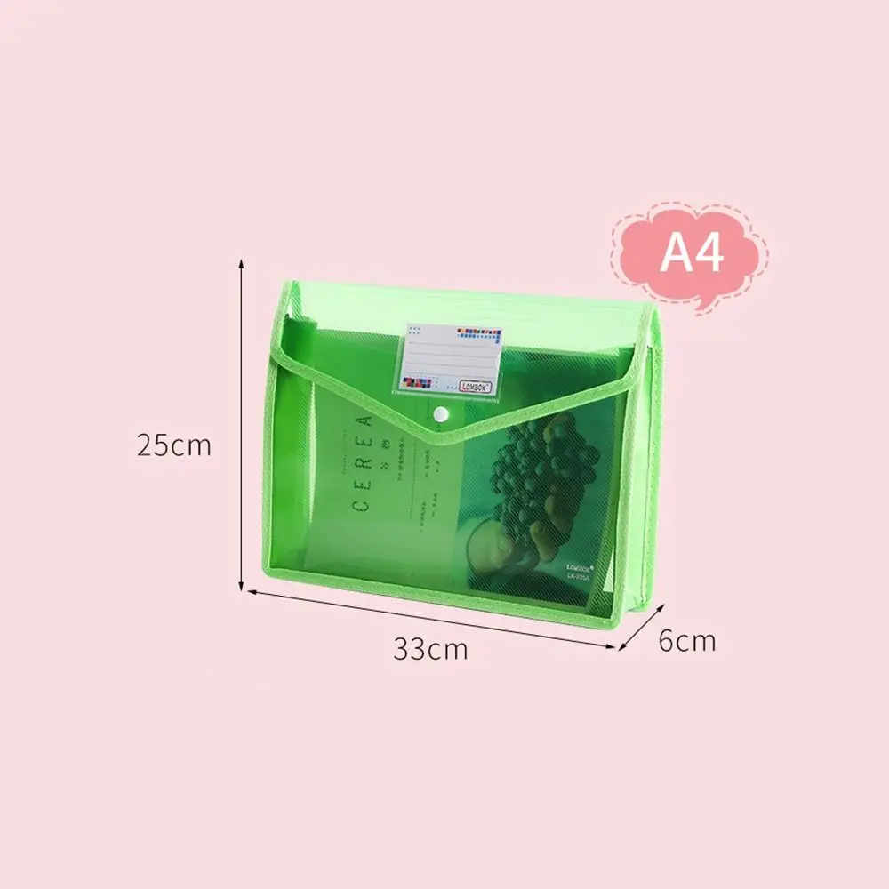 PVC 가방 방수 파일 정리함 봉투 폴더 문서 가방, A4 파일 폴더, 인기 판매