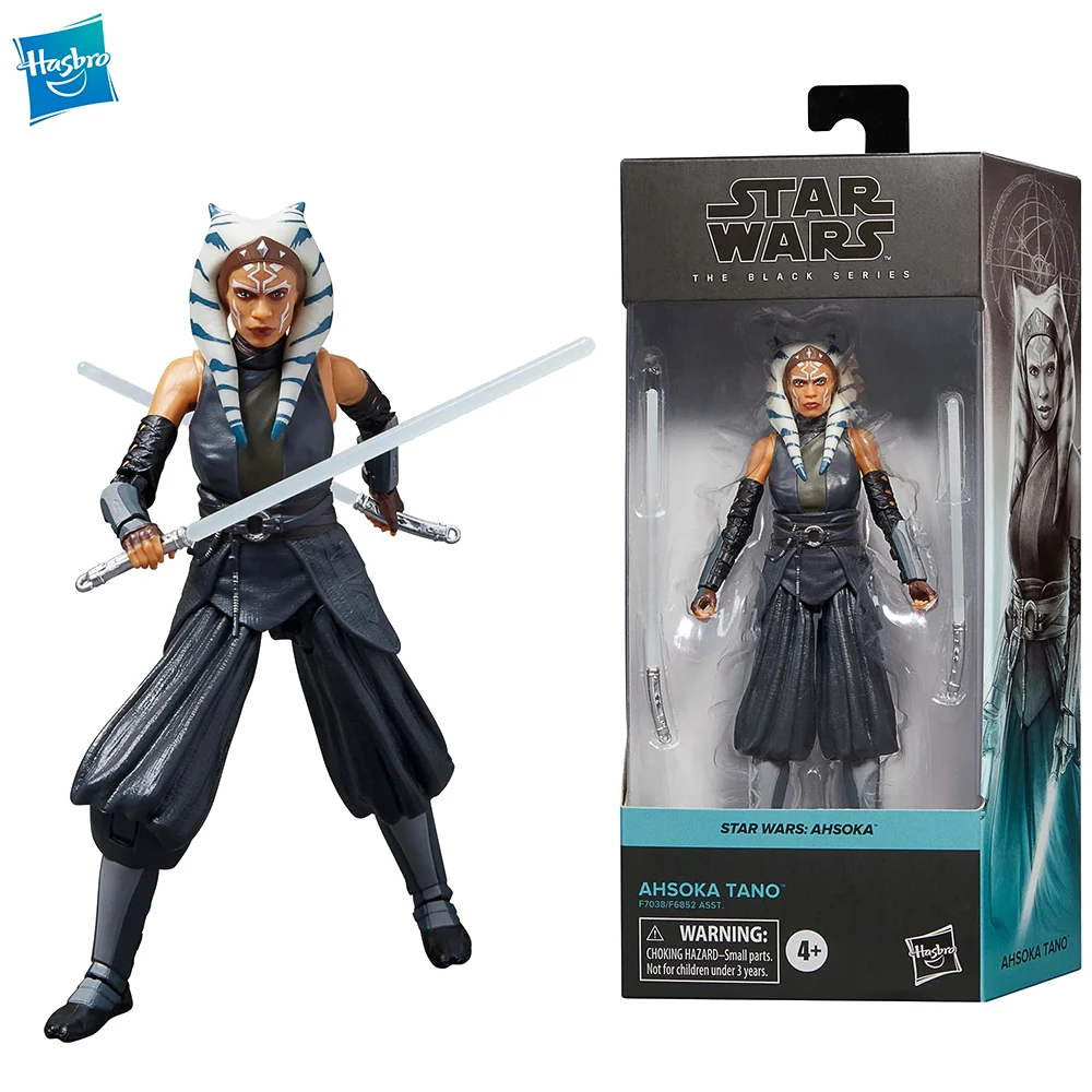 

In-Stock Original Hasbro Star Wars The Black Series Ahsoka Tano 6-Inch-Scale Awesome Anime Action Figure Collectible Model Toys