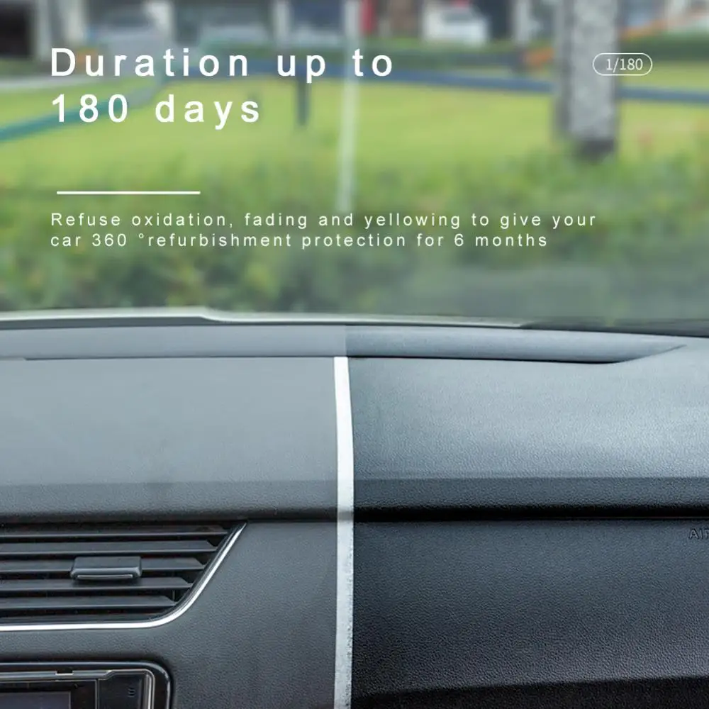 

Plastic Refurbishment, Car Interior Dashboard, Dashboard Wax, Dustproof Polishing Plastic Leather Refurbishment