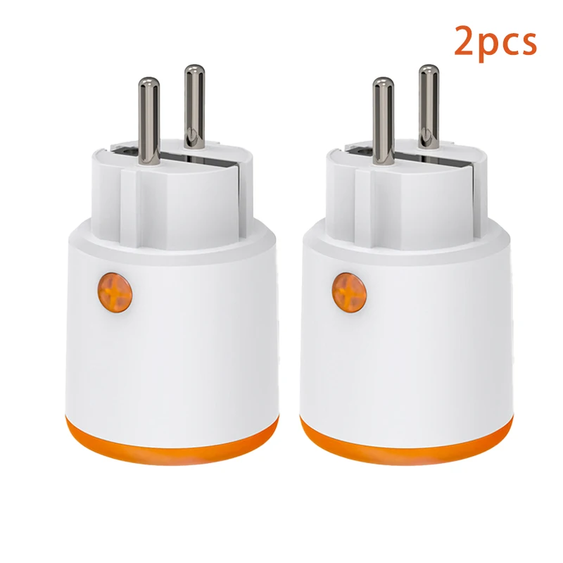 Smart Zigbee EU Plug with Power Monitoring, Timer, and Child Lock - Voice Controlled