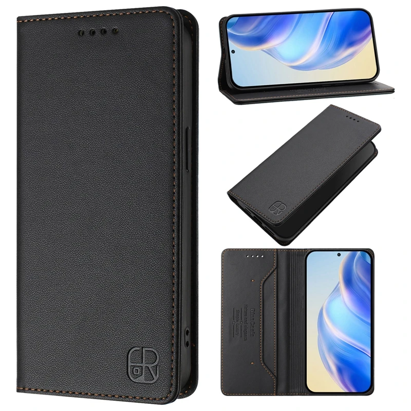 Luxury Leather Magnetic Flip Stand Phone Case Cover - Premium Protection with Elegant Design