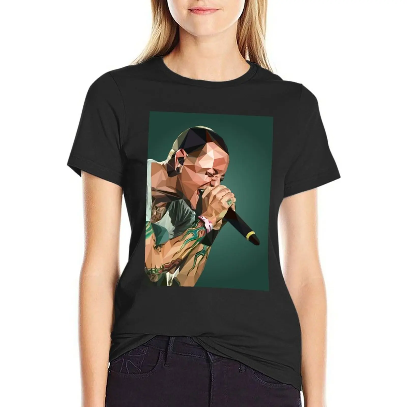 

CHESTER T-Shirt female cute tops hippie clothes t shirt dress Women
