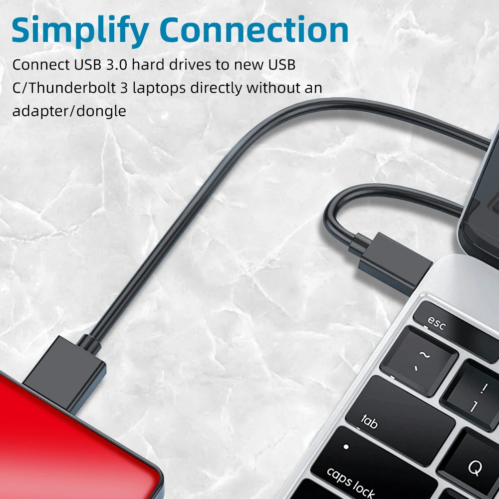 รูปสินค้า สาย USB-C to Micro B ความเร็วสูง สำหรับ Samsung และอุปกรณ์อื่นๆ