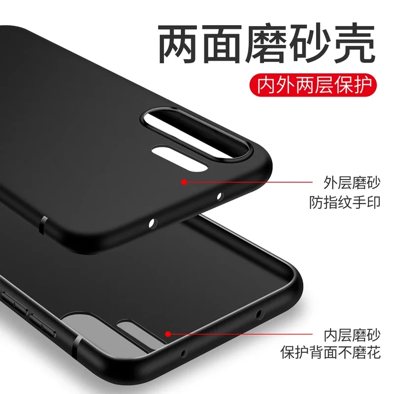 Luxury Matte TPU Soft Silicone Shockproof Bumper Case - Elegant & Slim Back Cover