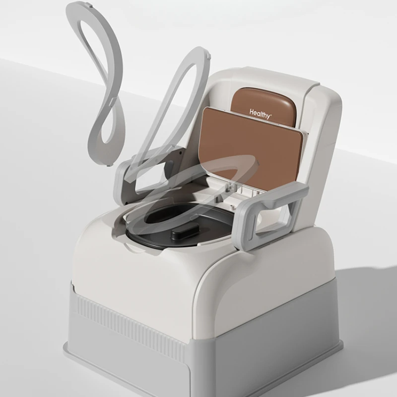 

Germany ZSVIP Elderly Toilet Mobile Toilet Adult Simple Indoor Portable Pregnant Woman Toilet Chair for Getting Up at Night