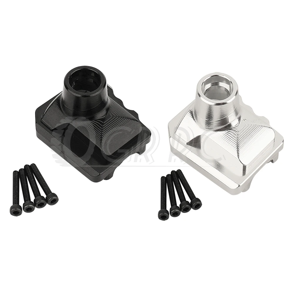 

Корпус дифференциала из металлического алюминиевого сплава, 1 шт., крышка дифференциала средней оси, Защитная крышка для 1/10 радиоуправляемого гусеничного автомобиля TRX4 TRX6, обновленные детали