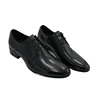 Spring New Men's Business Dress Shoes Leather Pointed Lace Up Casual Shoes 1