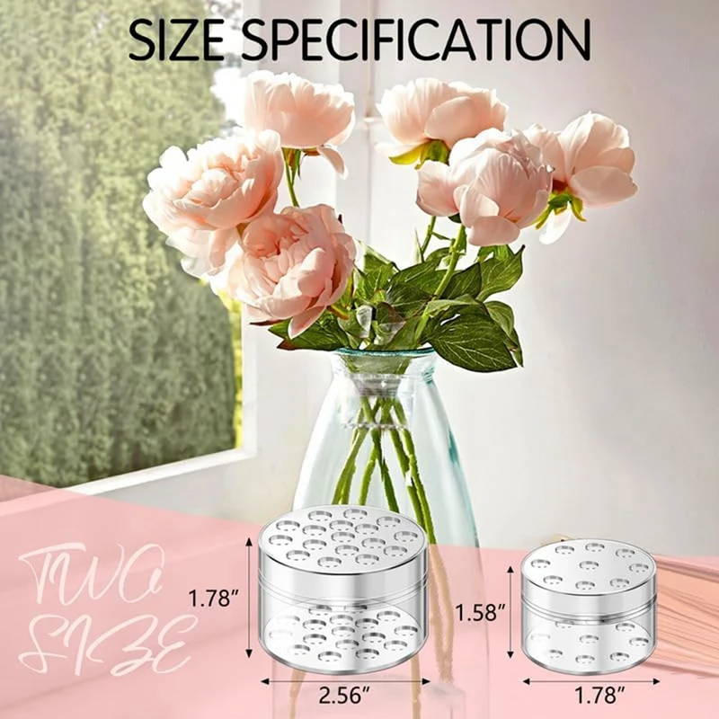 Flower Stem Holder Spiral Flower Stand DIY Arrangement Art Accessoriesm12k