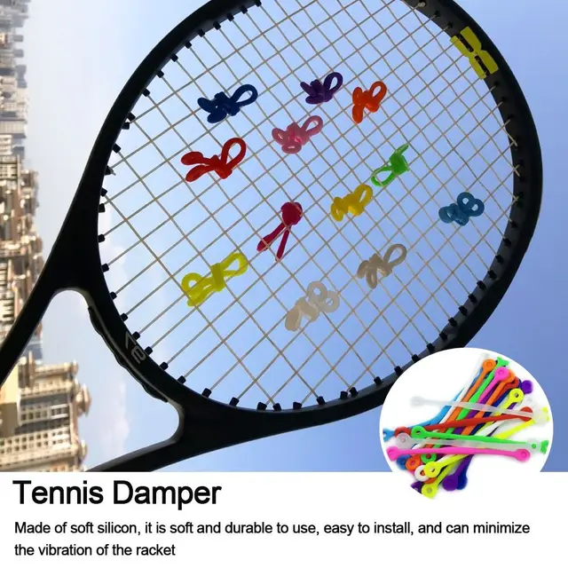 Jual 10pcs Assorted National Flag Silicone Vibration Dampeners For Tennis Racket Di Seller - Foto 8