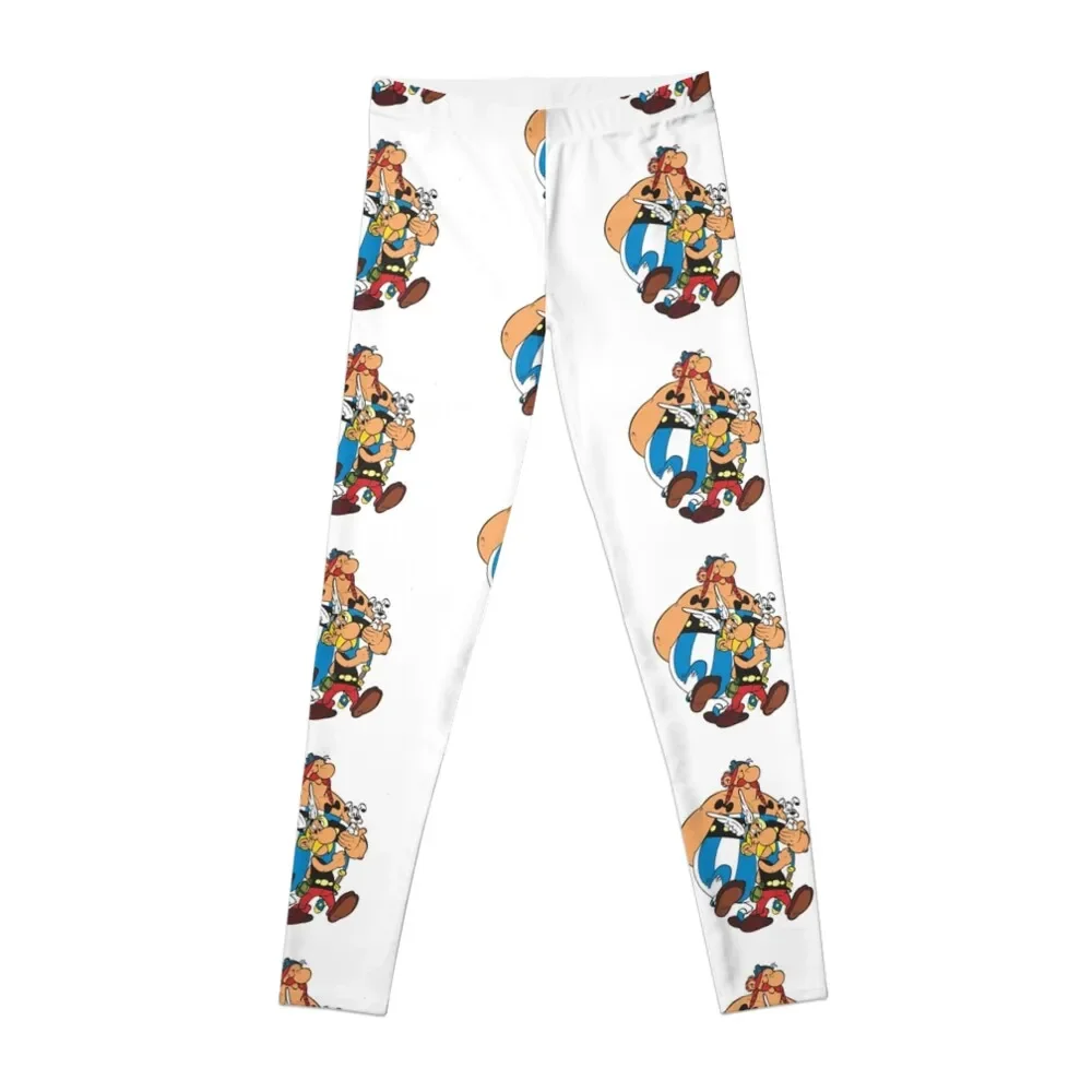 

Женские леггинсы с логотипом asterix и obelix, женские спортивные штаны, спортивные женские брюки, женские леггинсы