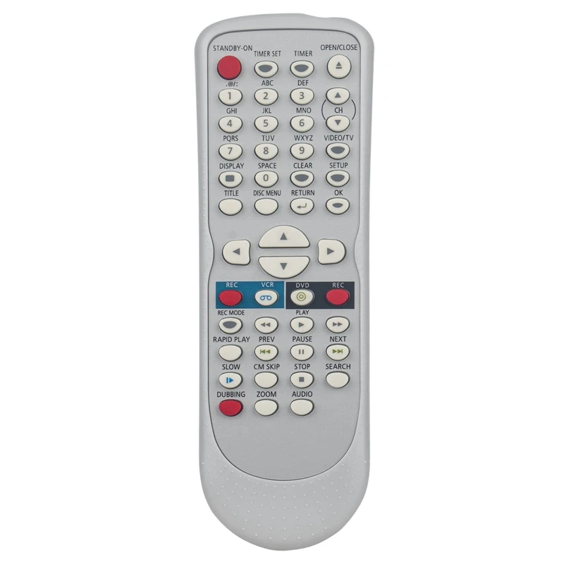 Sostituisci Accessori Telecomando Nb654 Per Registratore Funai Vcr/Lettore Dvd Nb654Ud Sv2000 Wv20V6 Py90Vg